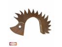 Bellissa Igeltor Petzi Corten 31,5 x 19 cm Bild 1