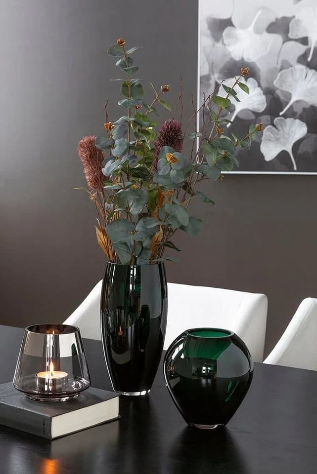 Fink Tischvase LIVIA Grün Glas Mundgeblasen - Bild 4
