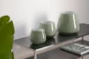 FINK Tischvase MARLY Hellgrün Glas Dekovase Bild 1