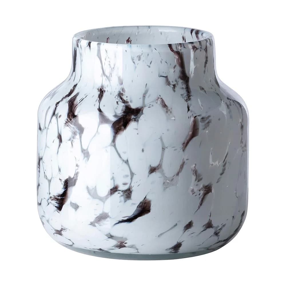FINK Tischvase PANTEA Braun Weiß 19cm