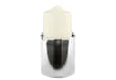 Fink Kerzenhalter SOBRIO Edelstahl Silber Modern Bild 2