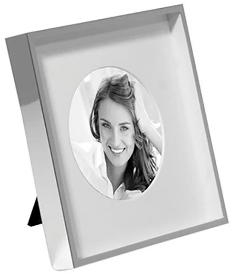 Fink Bilderrahmen PIA Silberfarben Glas Stahl - Bild 2