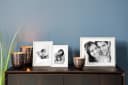 FINK Bilderrahmen MILAN Silber Glas Metall Bild 1