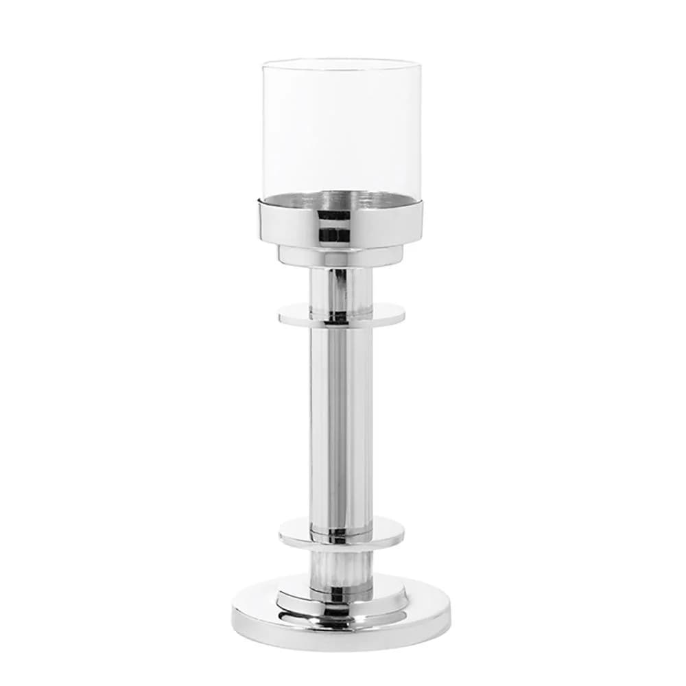 Fink Leuchter RICARDO Vernickelt Silber Modern