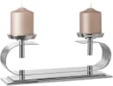 Kerzenleuchter FINK TWINSON Silber Stumpenkerzenhalter Bild 5