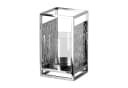 Fink Windlicht NICOSA Edelstahl Kerzenhalter mit Cut-Outs Bild 2