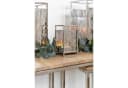Fink Windlicht NICOSA Edelstahl Kerzenhalter mit Cut-Outs Bild 5
