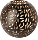 FINK Windlicht DARIA Schwarz Eisen mit Cut-Outs Bild 2