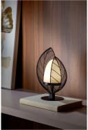 Fink Windlicht VITANA Eisen Kerzenhalter Schwarz Bild 1