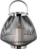 Kerzenlaterne FINK FLIX Silber Schwarz Eisen Bild 1