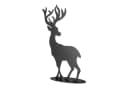 FINK Weihnachtsfigur Hirsch JASPER Schwarz Eisen Bild 2