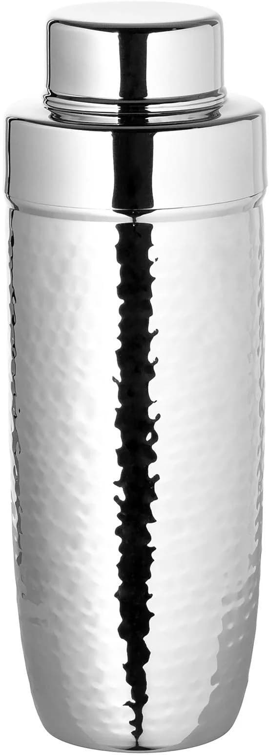 Cocktail Shaker FINK "NASSAU" Silber Hammerschlagstruktur
