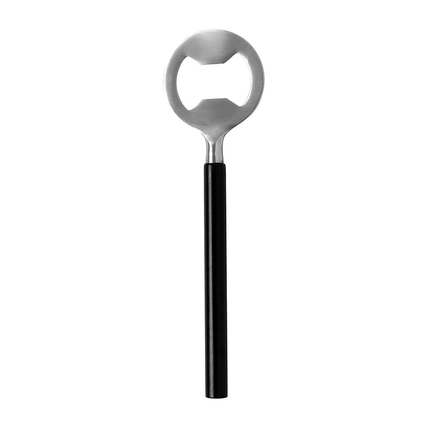 FINK STUDIO Flaschenöffner OPEN END Schwarz Edelstahl Geschenkverpackung