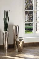 Dekovase FINK TUTZI Silber Vase aus Eisen Bild 3
