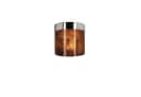 Fink Teelichthalter BOLINA Edelstahl Polyresin amber silber Bild 3
