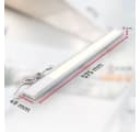 B.K.Licht LED Unterbauleuchte 57,5 cm Küche 230V weiß-silber Bild 4