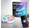 B.K.Licht LED-Streifen 5m Smart RGB-IC Flex-Band dimmbar Farbwechsel Wifi RGB Stripe USB 5V Fernbedienung selbstklebend Bild 2