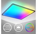 B.K.Licht LED Deckenleuchte RGBW LED Panel dimmbar 42x42cm ultraflach schwarz BKL1552 Bild 2