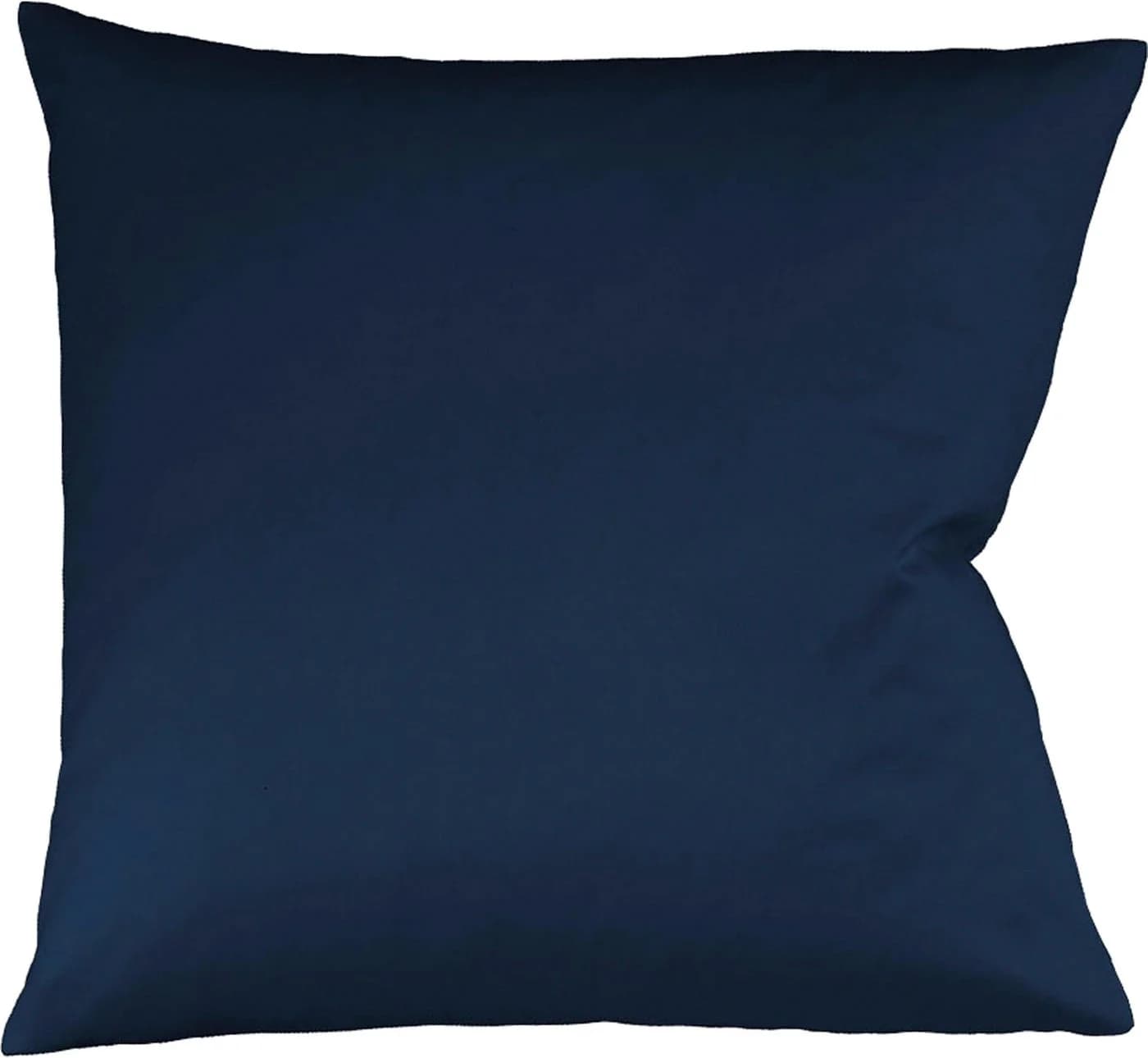 Fleuresse Kissenbezug Colours Mako Satin 100% Baumwolle nachtblau - Bild 2