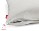 Fleuresse Kissenbezug Colours Mako Satin 100% Baumwolle nachtblau Bild 4