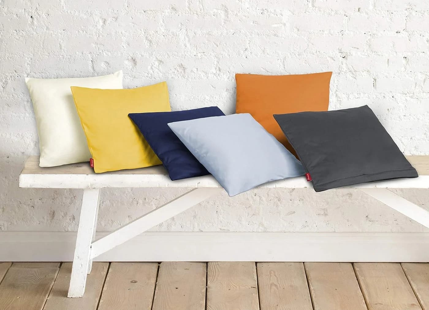 fleuresse Kissenbezug Colours Sonnengelb Interlock-Jersey
