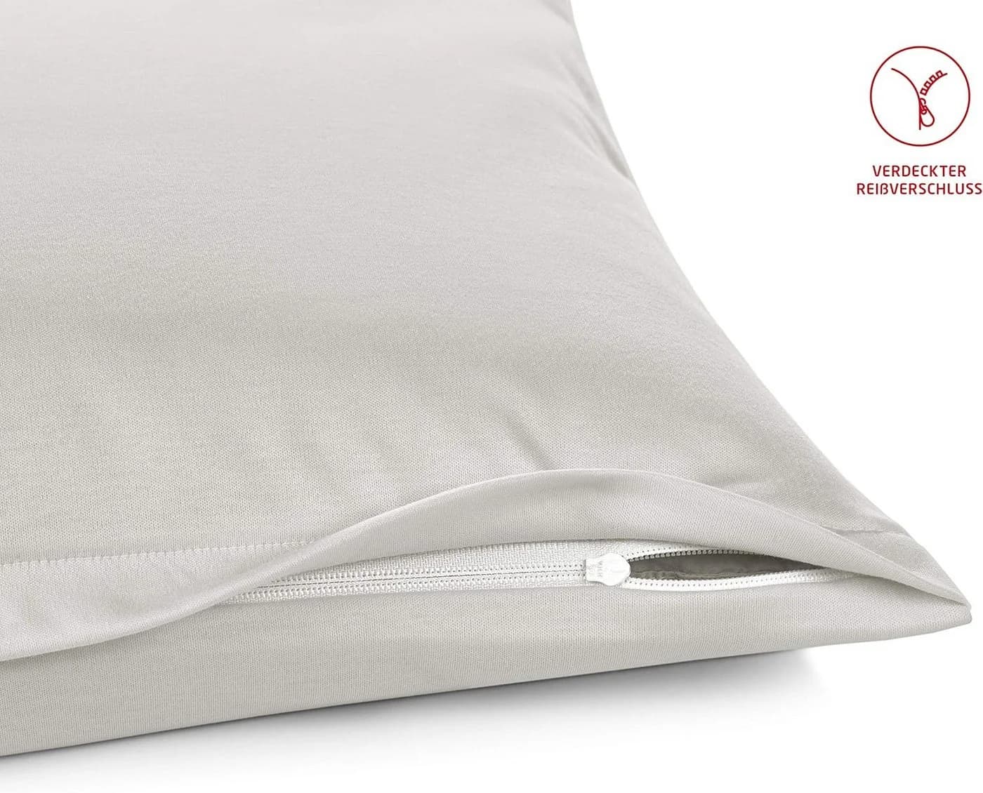 fleuresse Kissenbezug Colours Sonnengelb Interlock-Jersey - Bild 4