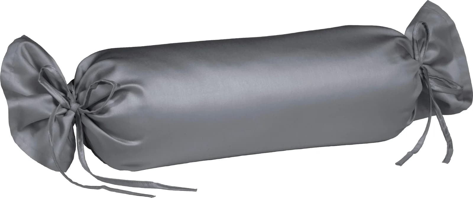 Fleuresse Nackenrollenbezug Colours Grau Mako Satin