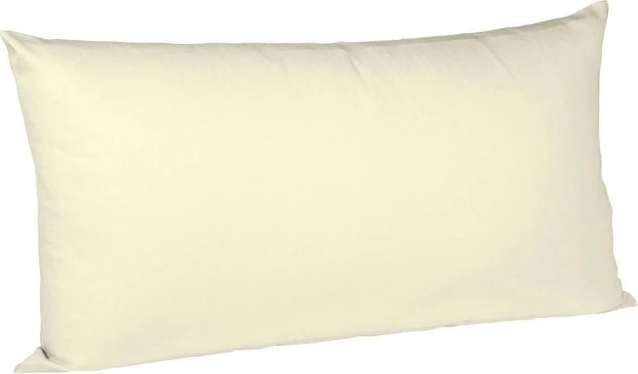 Fleuresse Kissenbezug Creme 40x80cm Baumwolle Interlock-Jersey - Bild 2