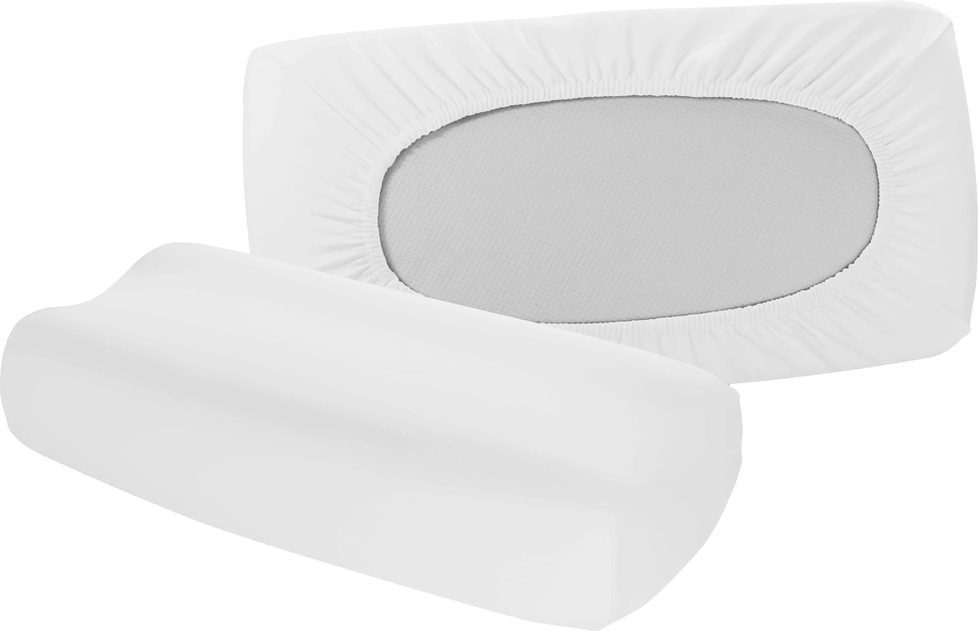 Fleuresse Vital Comfort Kissenbezug Weiß Jersey