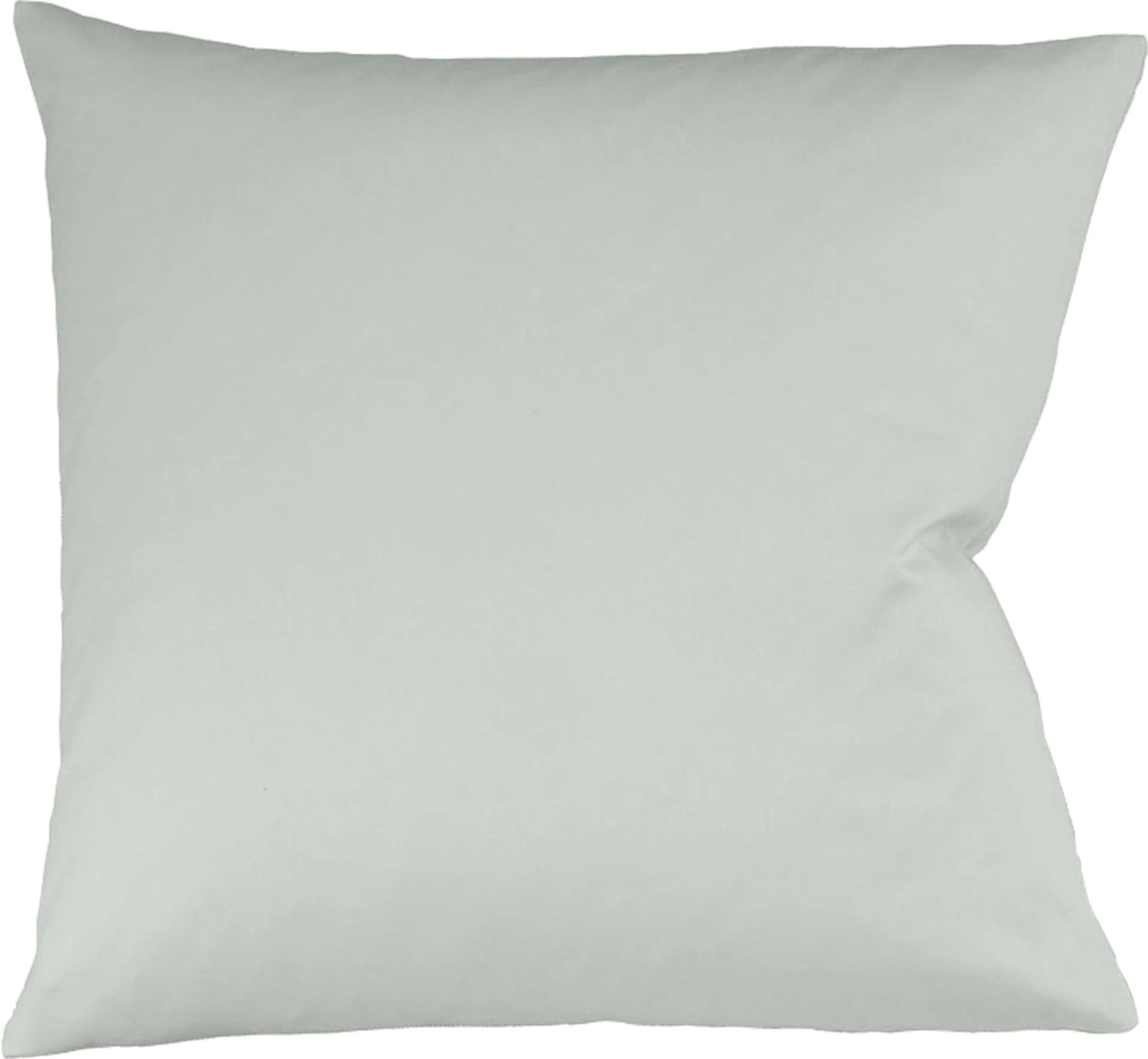 FLEURESSE Kissenbezug Silber 80x80cm Baumwolle Interlock-Jersey