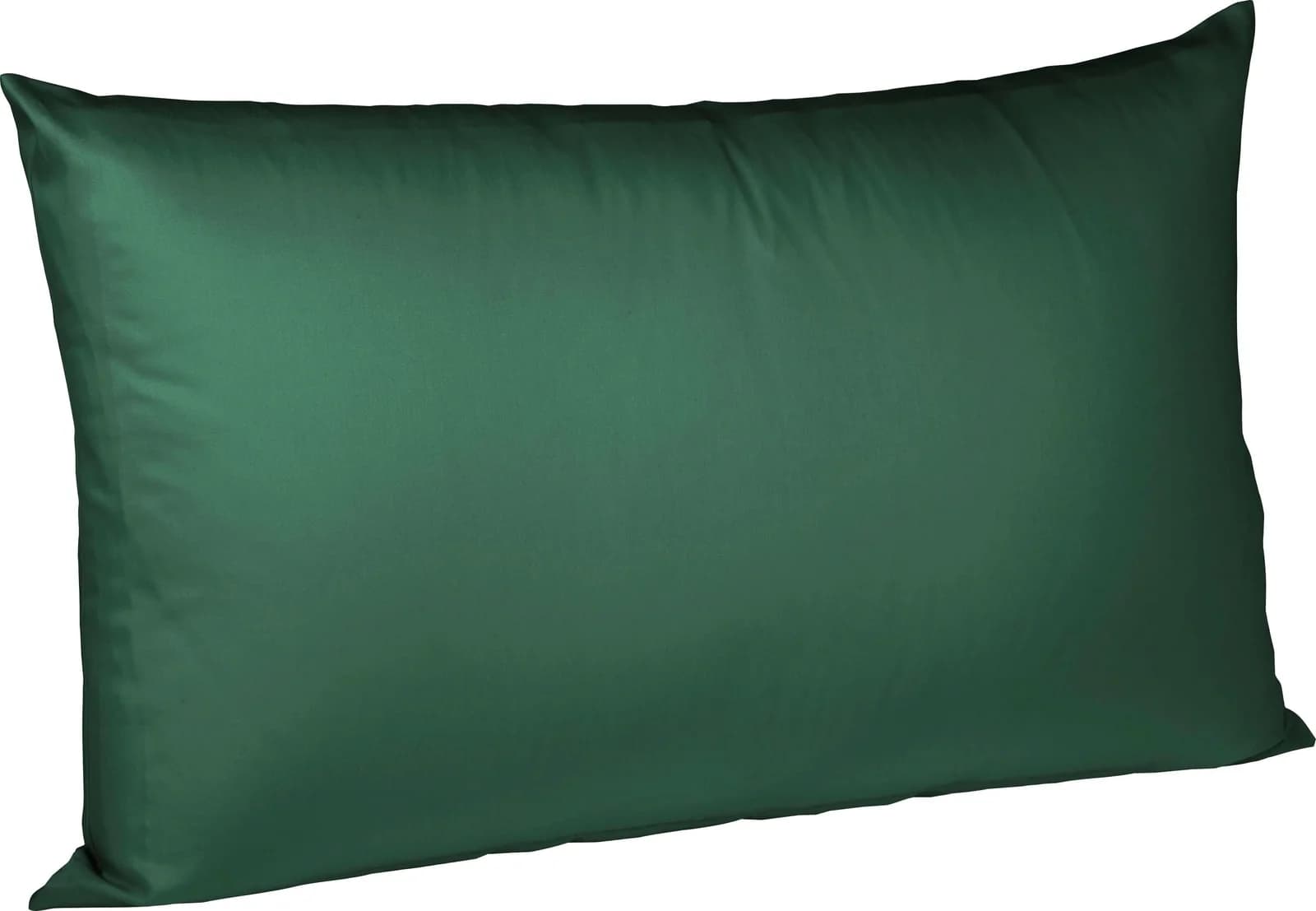 Fleuresse Kissenbezug Mako-Satin Jagdgrün 40x60 cm