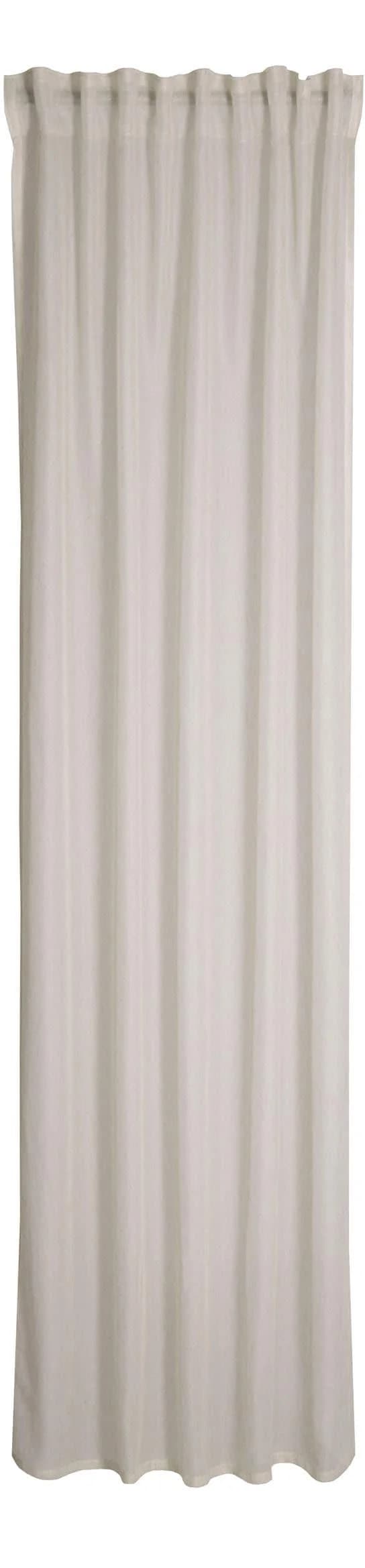 HOMING Vorhang Feles 140x245cm Beige Polyester Blickdicht