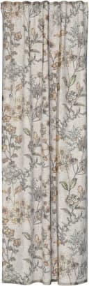 HOMING Gardine Stockholm Grau 140x245cm Polyester Leinen Bild 2