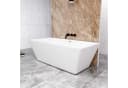 duschspa Acrylbadewanne 150x72 cm weiß Rechteck Modern Bild 3