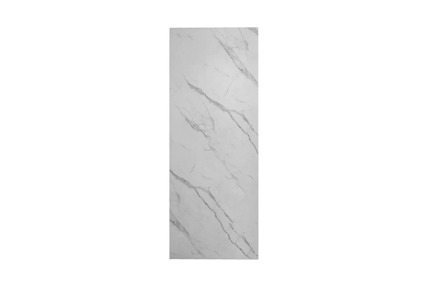 duschspa Duschrückwand 3mm Weiß Steinmuster PE-Aluminium - Bild 3