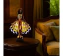 abc HOME Tischleuchte Tiffany-Stil Dame Bild 2