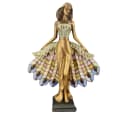 abc HOME Tischleuchte Tiffany-Stil Dame Bild 4