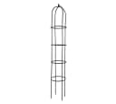 abc HOME Rankhilfe Obelisk Metall Schwarz Garten Bild 1