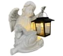 abc HOME Dekofigur Engel mit LED-Laterne, Solarpanel, Für jeden Anlass geeignet Bild 4