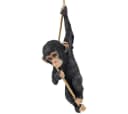 abc HOME Dekofigur Affe am Seil Polyresin Bild 3