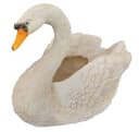abc HOME Blumentopf Schwan Polyresin Bild 2