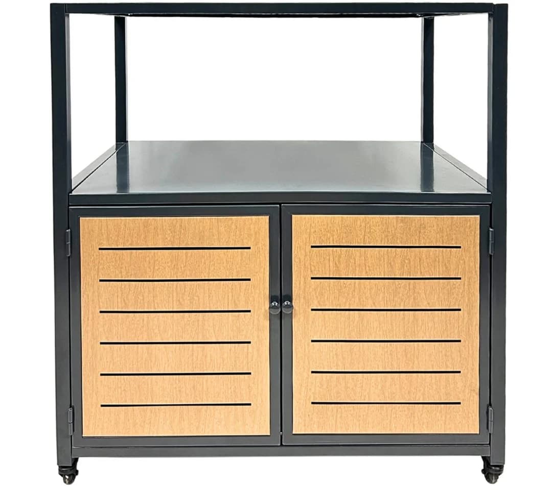abc HOME Outdoor-Küchenwagen Industrial mit Gasfach & Rollen - Bild 2