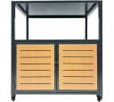 abc HOME Outdoor-Küchenwagen Industrial mit Gasfach & Rollen Bild 4