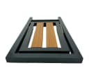 abc HOME Baumbank halbrund, erweiterbar, Holzoptik Bild 5