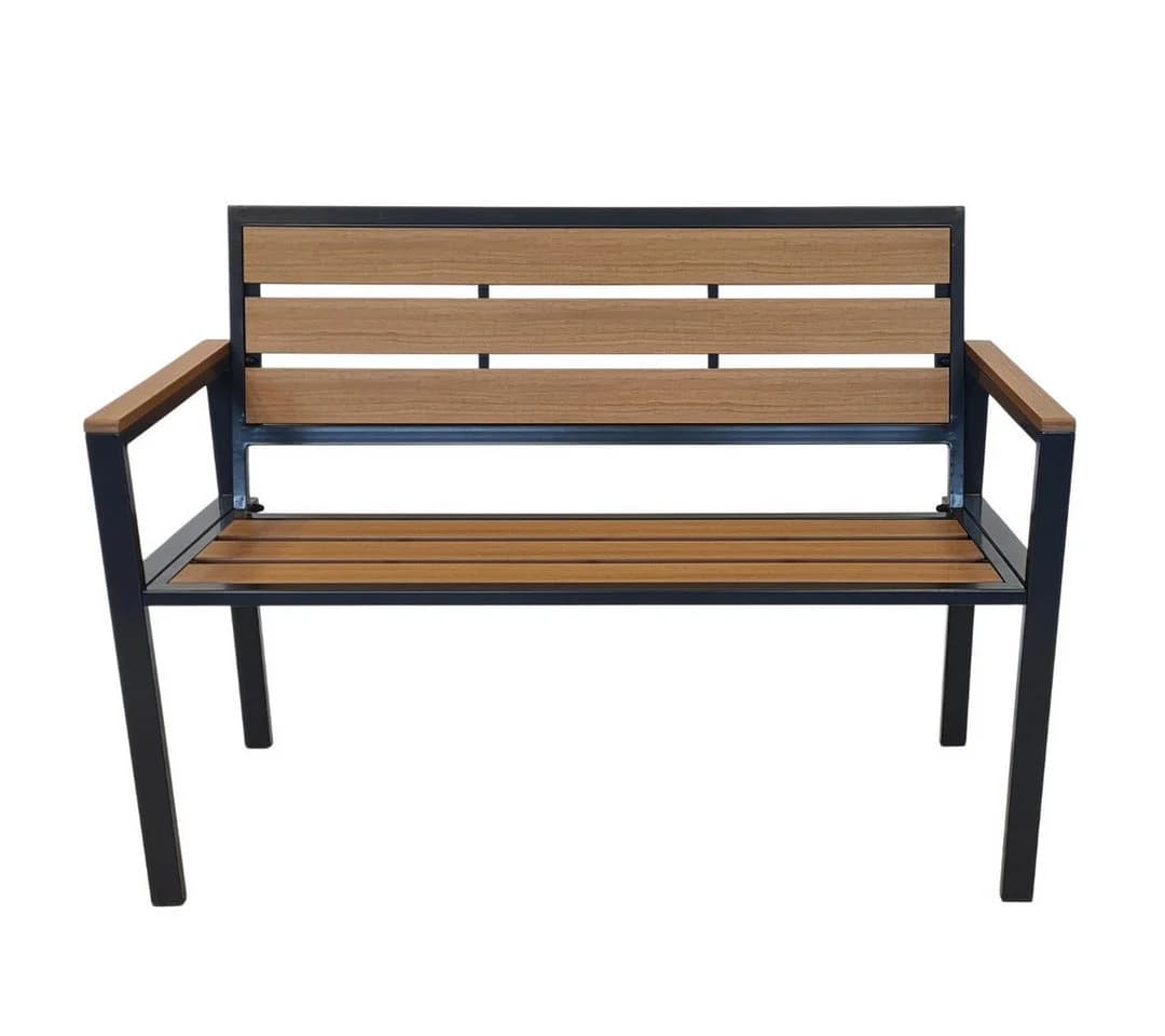 abc HOME Gartenbank Aluminium WPC 108 cm