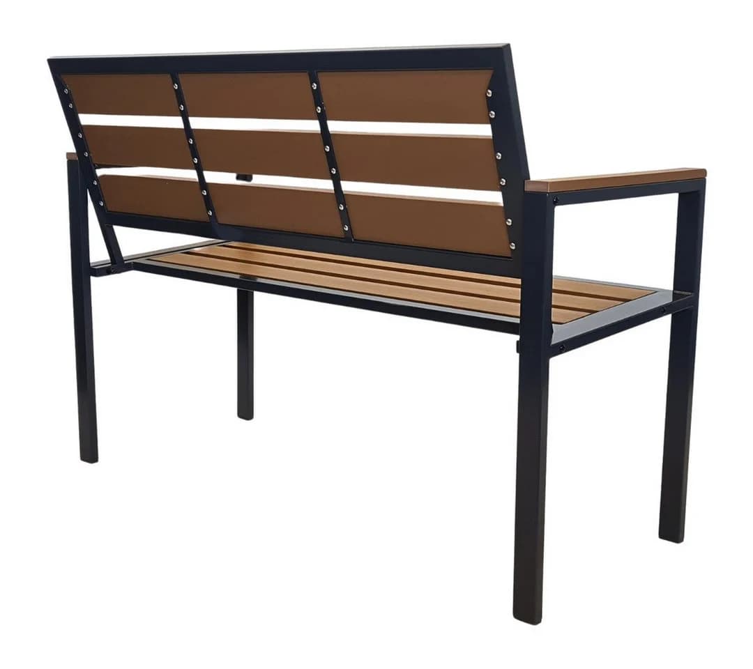 abc HOME Gartenbank Aluminium WPC 108 cm - Bild 5