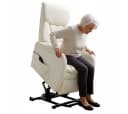 abc HOME Elektrischer Sessel mit Massage und Aufstehfunktion Bild 1