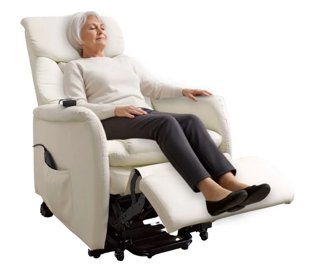 abc HOME Elektrischer Sessel mit Massage und Aufstehfunktion - Bild 2
