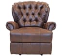abc HOME Sessel PU mit Massage, Aufsteh- und Liegefunktion Braun Bild 1