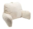 abc HOME Rückenkissen Polyester Grau & Beige mit Armlehnen Bild 1
